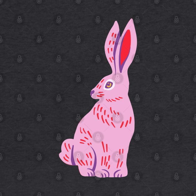 Pink Rabbit by Caring is Cool